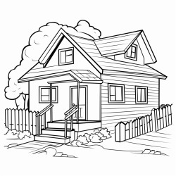 house with a ramp for a wheelchair