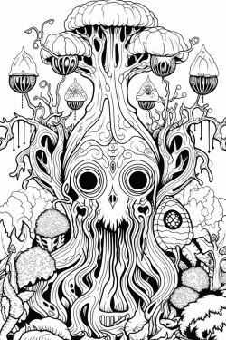 alien bestiary magical forest