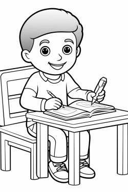coloring words