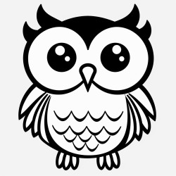 bold and easy coloring pages with bold and simple outline