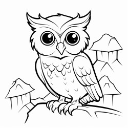 fort hibou enfant