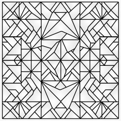 geometric pattern full page