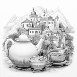 tagine morocco zellige art musulman