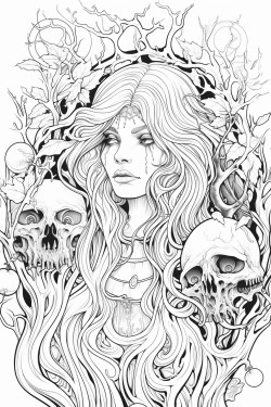 scary witch