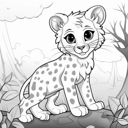 cheeta rainbow forrest