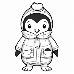 penguin in pajamas