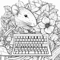 laptop keyboard mouse