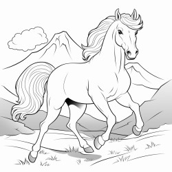 un hrisson qui monte  cheval
