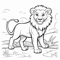 animal for coloring pages to color in a4