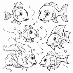 cute sea creatures in atlantis