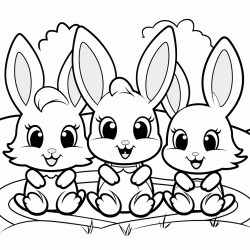a happy bunnies