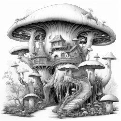 mushroom island