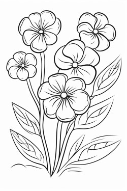flowers and trees