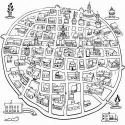 mapa de la ciudad de vic espaa