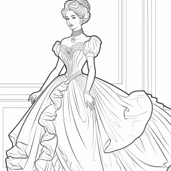 edwardian ball gown