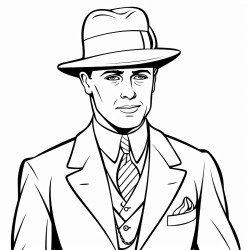 rich white male in his 20s from the 1920s
