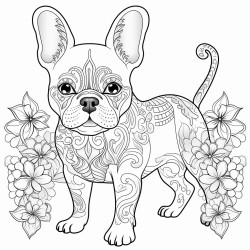 french bulldog in park
