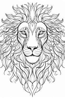 lion mandala