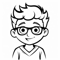 hombre calvo con lentes filosofo