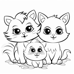imgenes en blanco y negro para nios de 1 a 3 aos para colorear y divertidas