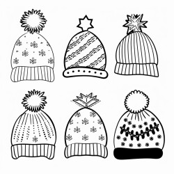 ugly sweater hats scarfs