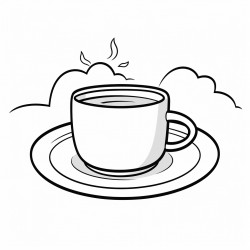 a mug on the rug under the sun