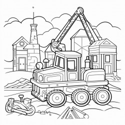 summer construction theme