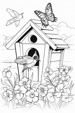 uma fazenda com vrios animais desde de coelhos vaquinhas papagaios borboletas ovelhas galinhas