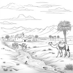 saharan desert morocco