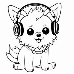 pomeranian dog dj