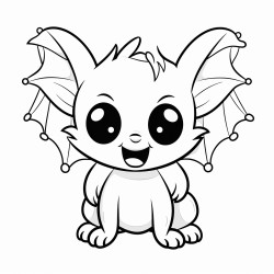 a cute bat