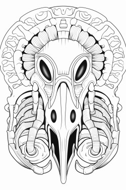 weird alien creature