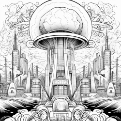 cartel da internacional en contra de los ensayos nucleares