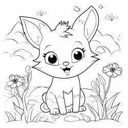 cute coloring book for toddlers