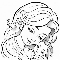 mama con bebe