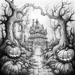 spooky halloween time