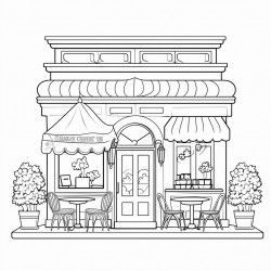 cute cafe