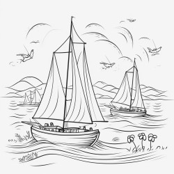 course de voiliers