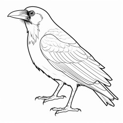 crow with three legs
