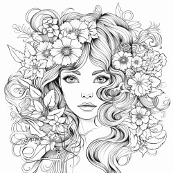 imagen aadida para colorear