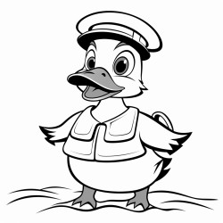 a lifeguard duck