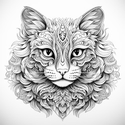 cat mandala