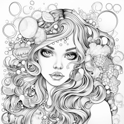 bubble letter adult coloring pages