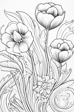 spring flowers and condoms