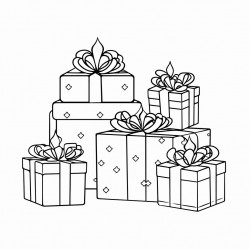 birthday party gift table
