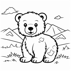 a cute icelandic bear