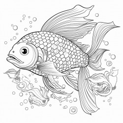 magic fish in magic sea