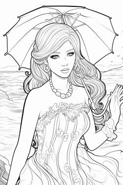 girl of the beach