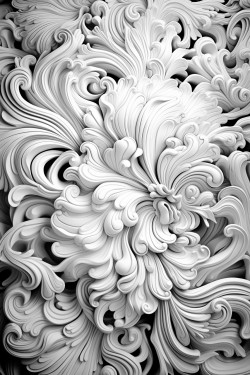 a page full of a detailed pattern that would be fun to color in