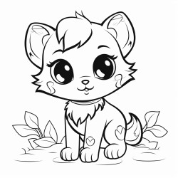 cute coloring book for toddlers